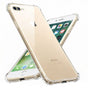 Husa pentru iPhone 8 Plus, Techsuit Shockproof Clear Silicone, transparenta