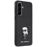 Husa pentru Samsung Galaxy A57 5G, Karl Lagerfeld Hardcase Glitter (KLHCSA57GKNPSK), kaki