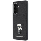 Husa pentru Samsung Galaxy A57 5G, Karl Lagerfeld Hardcase Glitter (KLHCSA57GKNPSK), kaki