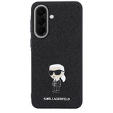 Husa pentru Samsung Galaxy A37 5G, Karl Lagerfeld Hardcase Glitter (KLHCSA37GKNPSK), kaki