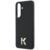 Husa pentru Samsung Galaxy A37 5G, Karl Lagerfeld Hardcase Piele cu K Head Logo (KLHCSA375PGFKHGK), negru