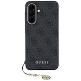 Husa pentru Samsung Galaxy A57 5G, Guess Hardcase 4G Classic Logo Charm (GUHCSA57GF4GGR), negru