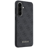 Husa pentru Samsung Galaxy A57 5G, Guess Hardcase 4G Classic Logo Charm (GUHCSA57GF4GGR), negru