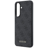 Husa pentru Samsung Galaxy A37 5G, Guess Hardcase 4G Classic Logo Charm (GUHCSA37GF4GGR), negru