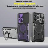 Husa pentru Xiaomi POCO X8 Pro, Techsuit CamGuard Pro, albastru