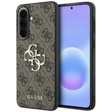 Husa pentru Samsung Galaxy A37 5G, Guess Hardcase 4G Big Logo (GUHCSA374GMGBR), maro