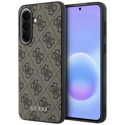 Husa pentru Samsung Galaxy A57 5G, Guess Hardcase 4G Classic (GUHCSA57G4GFBR), maro