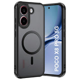 Husa pentru Xiaomi POCO X8 Pro, Techsuit PureFrost MagSafe, negru frost