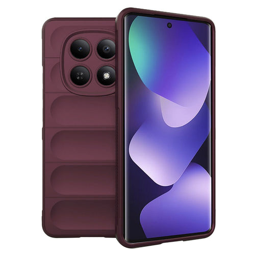 Husa pentru Xiaomi Redmi Note 15 5G, Techsuit Magic Shield, bordo