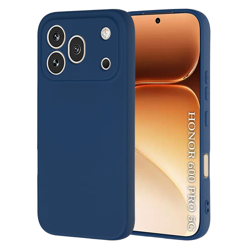 Husa pentru Honor 600 Pro, Techsuit SoftFlex, bleumarin
