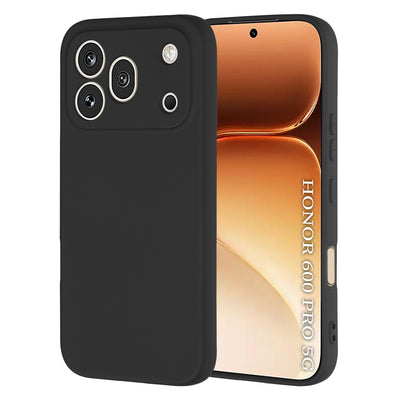 Husa pentru Honor 600 Pro, Techsuit SoftFlex, negru