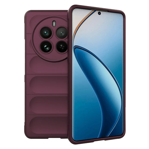 Husa pentru Realme 12 Pro, Techsuit Magic Shield, bordo