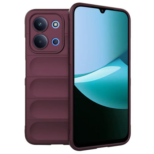 Husa pentru Xiaomi Redmi 15C 4G, Techsuit Magic Shield, bordo
