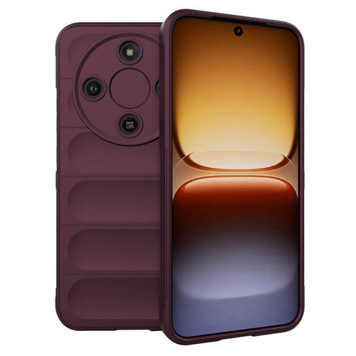 Husa pentru Honor Magic8 Lite, Techsuit Magic Shield, bordo