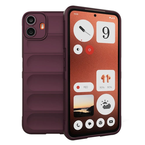 Husa pentru Nothing CMF Phone 1, Techsuit Magic Shield, bordo