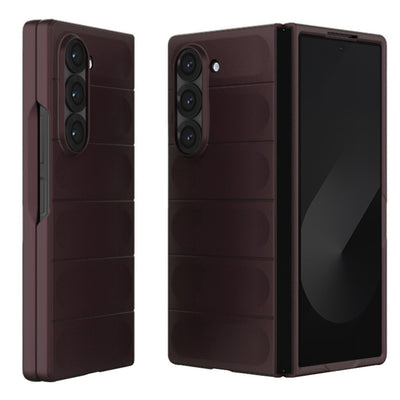 Husa pentru Samsung Galaxy Z Fold6, Techsuit Magic Shield, bordo
