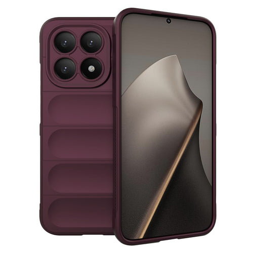 Husa pentru Xiaomi 15T, Techsuit Magic Shield, bordo