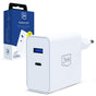 Incarcator retea 3mk GaN, USB, Type-C 45W, PD 3.0, QC4, alb