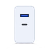 Incarcator retea 3mk GaN, USB, Type-C 45W, PD 3.0, QC4, alb