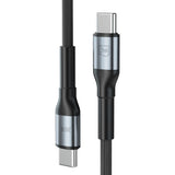 Cablu 3mk de date Hyper N-Series, Type-C to Type-C, Ultra Incarcare rapida, 240W, 48V/5A, 3m, negru
