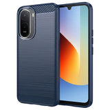 Husa pentru Xiaomi Redmi A7 Pro 4G, Techsuit Carbon Silicone, albastru