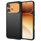 Husa pentru Honor 600, Techsuit Carbon Silicone, albastru