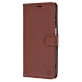 Husa pentru Samsung Galaxy A27 5G, Techsuit Leather Folio, maro