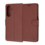 Husa pentru Samsung Galaxy A27 5G, Techsuit Leather Folio, maro