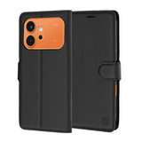 Husa pentru Honor 600, Techsuit Leather Folio, maro