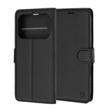 Husa pentru Honor 600, Techsuit Leather Folio, maro