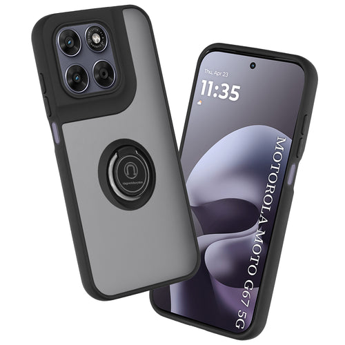 Husa pentru Motorola Moto G77, Techsuit Glinth, negru