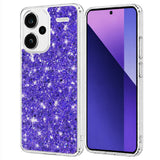 Husa pentru Xiaomi Redmi Note 13 Pro+ 5G, Techsuit Sparkly Glitter, alb