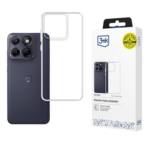 Husa pentru Motorola Edge 70 Fusion, 3mk Clear Case, transparenta