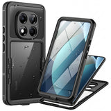 Husa pentru Xiaomi Redmi Note 15 Pro 5G, ShellBox Waterproof IP68 Case, negru