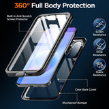 Husa pentru Samsung Galaxy A57 5G, ShellBox Waterproof IP68 Case, negru