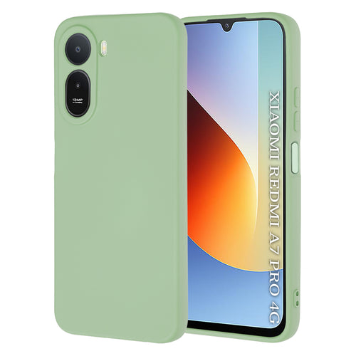 Husa pentru Xiaomi Redmi A7 Pro 4G, Techsuit SoftFlex, verde deschis