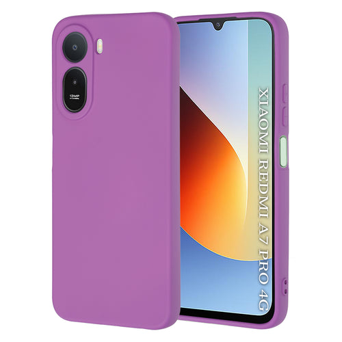 Husa pentru Xiaomi Redmi A7 Pro 4G, Techsuit SoftFlex, mov