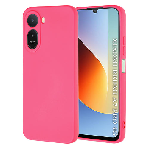 Husa pentru Xiaomi Redmi A7 Pro 4G, Techsuit SoftFlex, fucsia