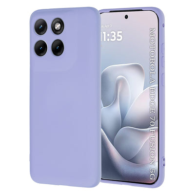 Husa pentru Motorola Edge 70 Fusion, Techsuit SoftFlex, violet