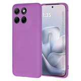 Husa pentru Motorola Edge 70 Fusion, Techsuit SoftFlex, mov