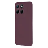 Husa pentru Motorola Edge 70 Fusion, Techsuit SoftFlex, bordo
