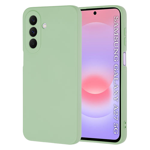 Husa pentru Samsung Galaxy A27 5G, Techsuit SoftFlex, verde deschis