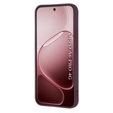 Husa pentru OPPO A6 Pro 4G, Techsuit SoftFlex, bordo