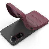 Husa pentru Xiaomi Redmi A7 Pro 4G, Techsuit Magic Shield, bordo