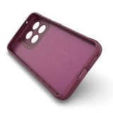 Husa pentru Motorola Edge 70 Fusion, Techsuit Magic Shield, bordo