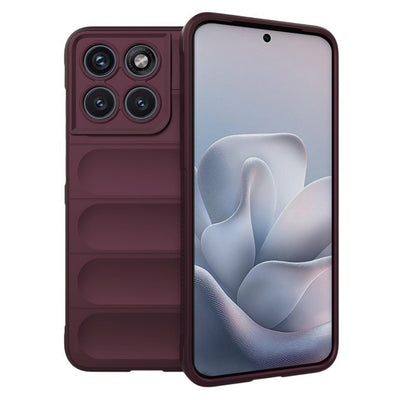Husa pentru Motorola Edge 70 Fusion, Techsuit Magic Shield, bordo