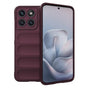 Husa pentru Motorola Edge 70 Fusion, Techsuit Magic Shield, bordo