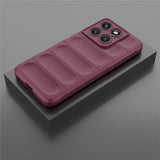 Husa pentru Motorola Edge 70 Fusion, Techsuit Magic Shield, bordo