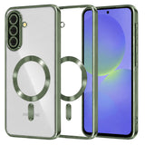 Husa pentru Samsung Galaxy A36 5G, Techsuit Lux Crystal MagSafe, albastru