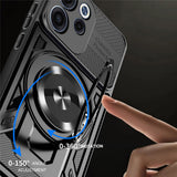 Husa pentru OPPO Reno15 F, Techsuit RuggedCam, albastru